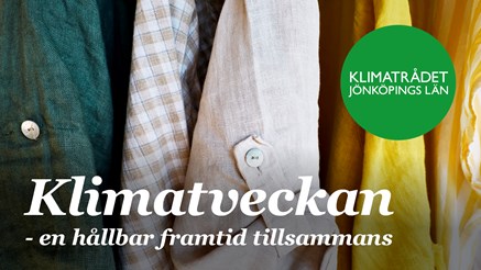 Klimatveckan - en hållbar framtid tillsammans. 