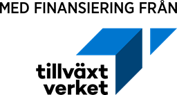 Logotyp Tillväxtverket finansiering