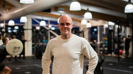 Johan Thor, vd på Friskis. 