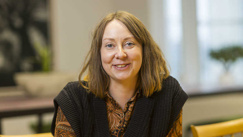 Porträtt av Sofia Hellström