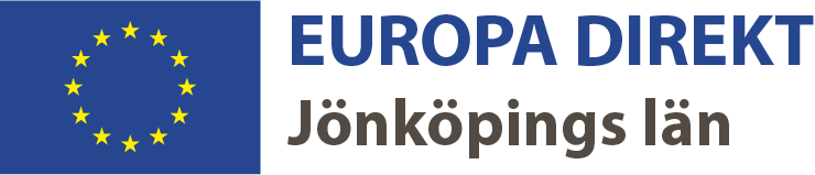 Logotyp: Europa direkt, Jönköping.