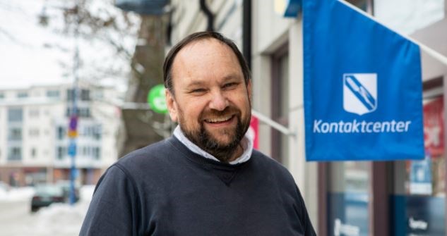 Magnus Johansson, nybliven energi- och klimatrådgivare i Vetlanda kommun. 