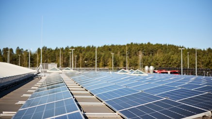 Solceller.