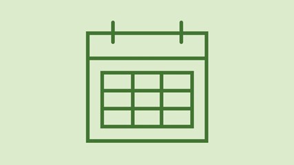 Penna och en kalender