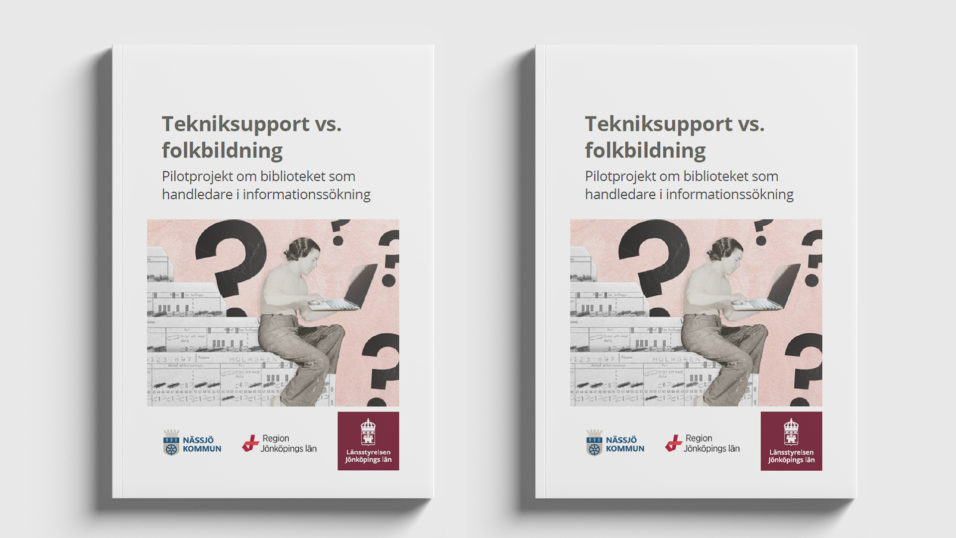 Omslag till rapporten Tekniksupport vs. folkbildning