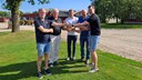 Representanter från Svensk Antti, Regionfastigheter, BYGGA AB och Hushållningssällskapet