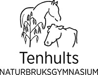 Tenhults naturbruksgymnasiums logotyp i stående format.