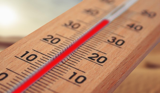 Vädertermometer